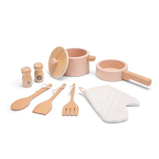 Kitchenette rattan pink